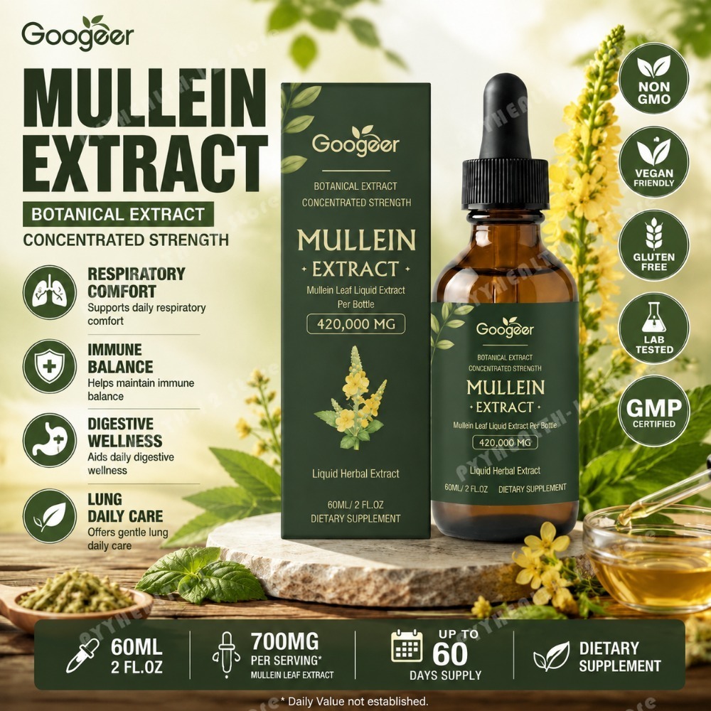 Herbal And Wellness Products - Googeer Sığırkuyruğu Yaprağı Ekstresi 420000mg 60ml