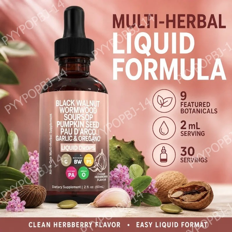 Herbal Wellness Blend - Sarımsak, Siyah Ceviz, Kabak Çekirdeği ve