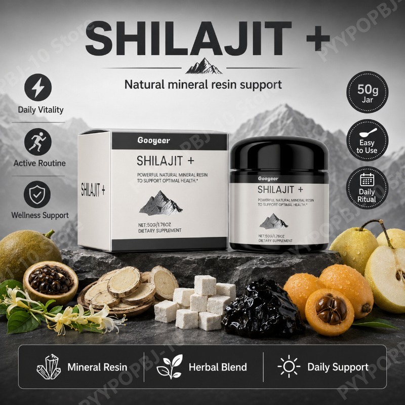 Herbal Wellness Blend - Şilajit+ Doğal Mineral Reçinesi Geleneksel Bitkisel