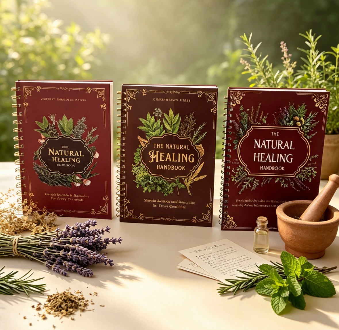 Herbal Wellness Remedy - Doğal İyileşme El Kitabı 3 Versiyon