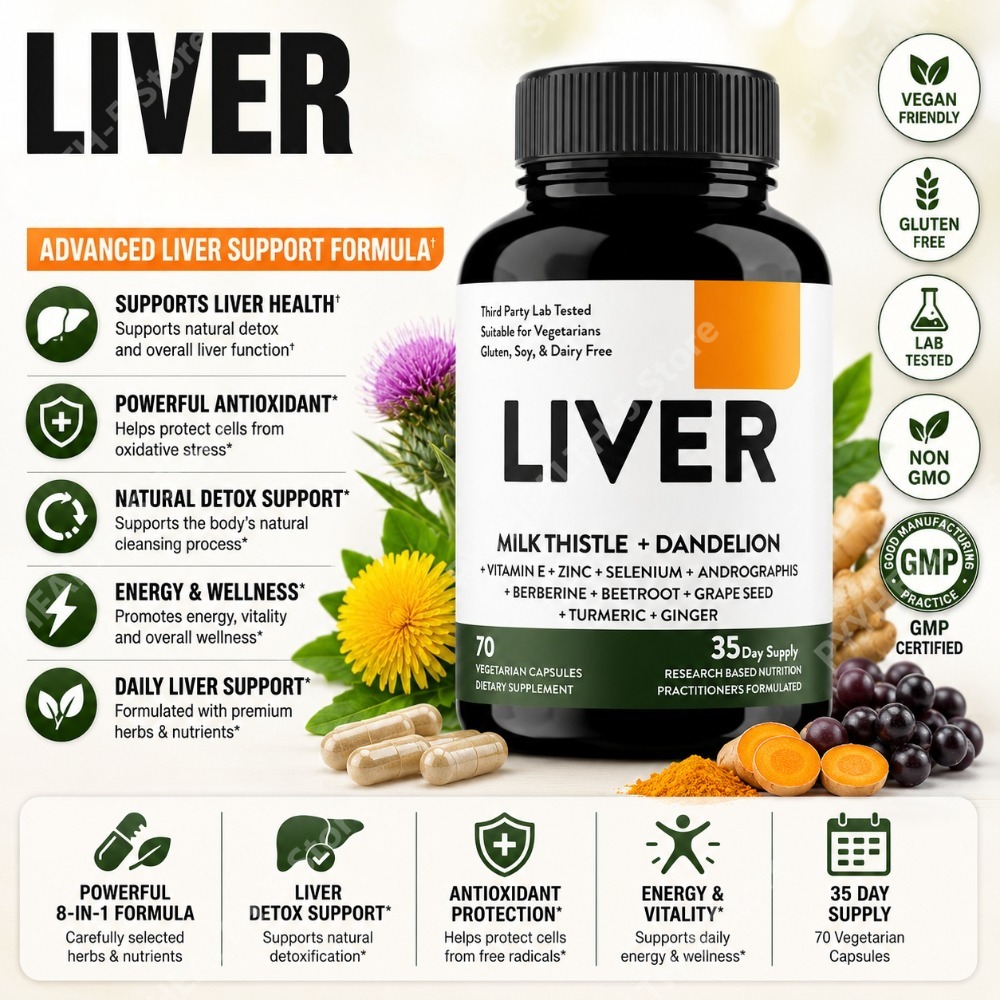 Herbal Wellness Blend - Süt Devedikeni, Karahindiba Kökü, Zerdeçal, Zencefil,