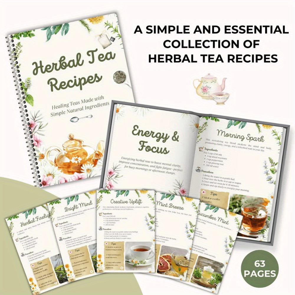 Bitkisel Çay Tarifleri Kitabı  - Herbal Wellness Blend incelemesi ve fiyatı