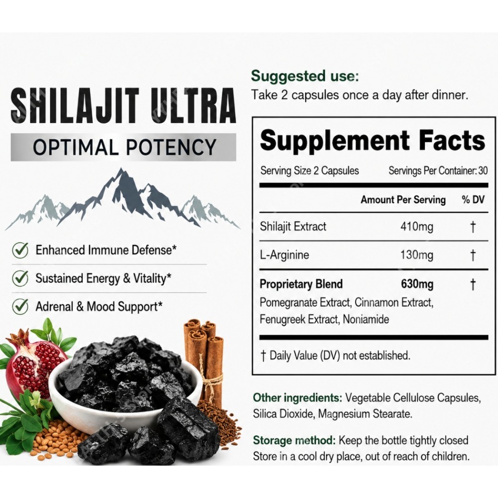 Şilajit Bitkisel Karışım Takvi - Herbal Wellness Blend incelemesi ve fiyatı