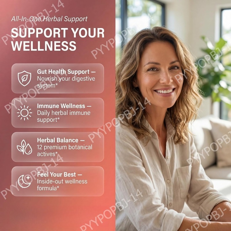 Sarımsak, Siyah Ceviz, Kabak Ç - Herbal Wellness Blend incelemesi ve fiyatı