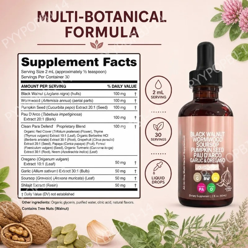 Sarımsak, Siyah Ceviz, Kabak Ç - Herbal Wellness Blend incelemesi ve fiyatı
