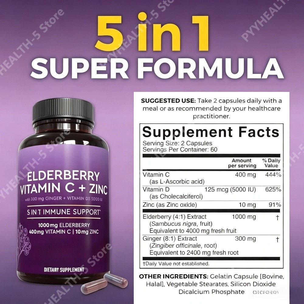 C Vitamini, Çinko, D3, Zencefi - Herbal Wellness Blend incelemesi ve fiyatı